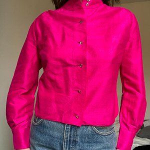 Vintage Pink Blouse